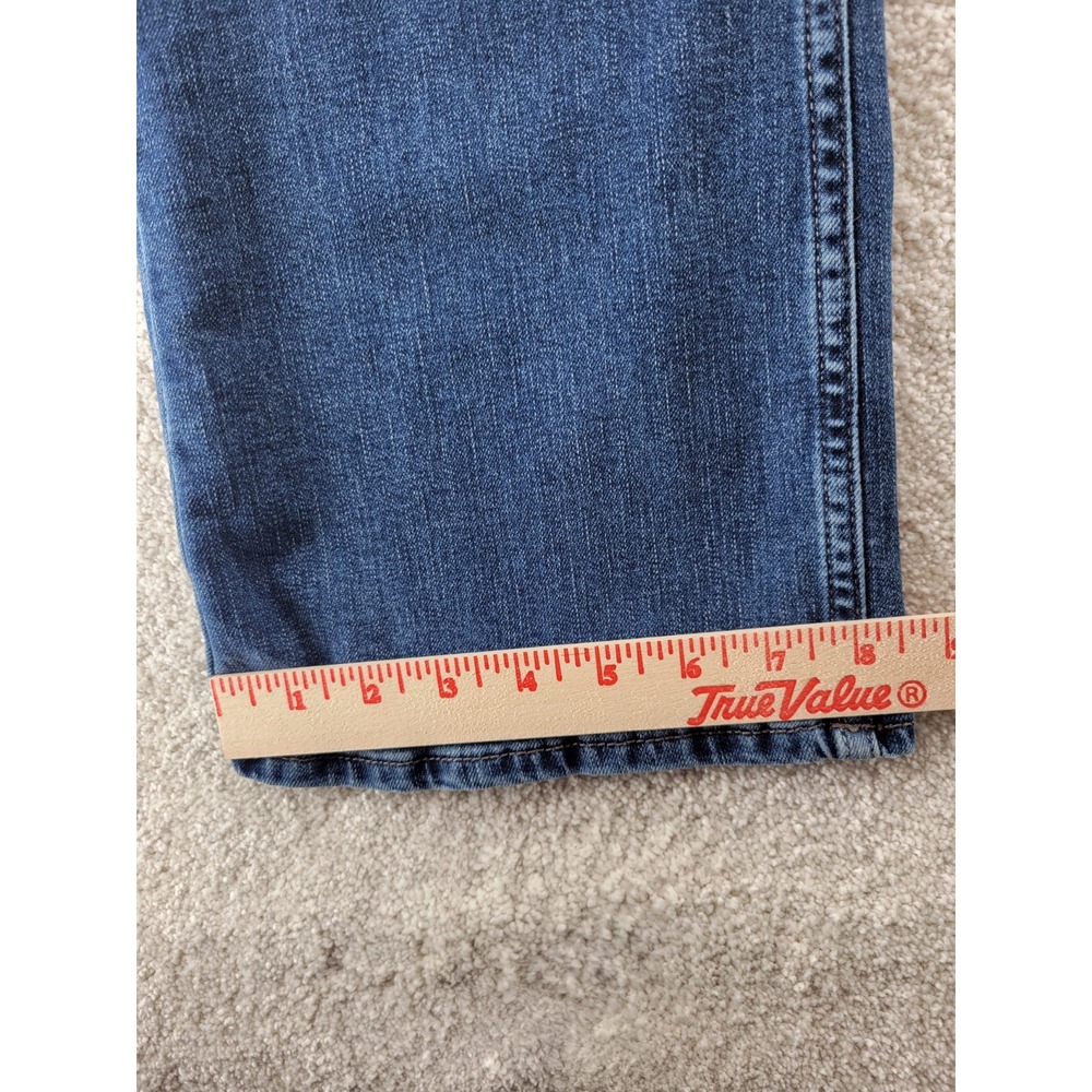 Lee Riders Bootcut Denim Jeans whiskered 36 Waist - Picture 6 of 8